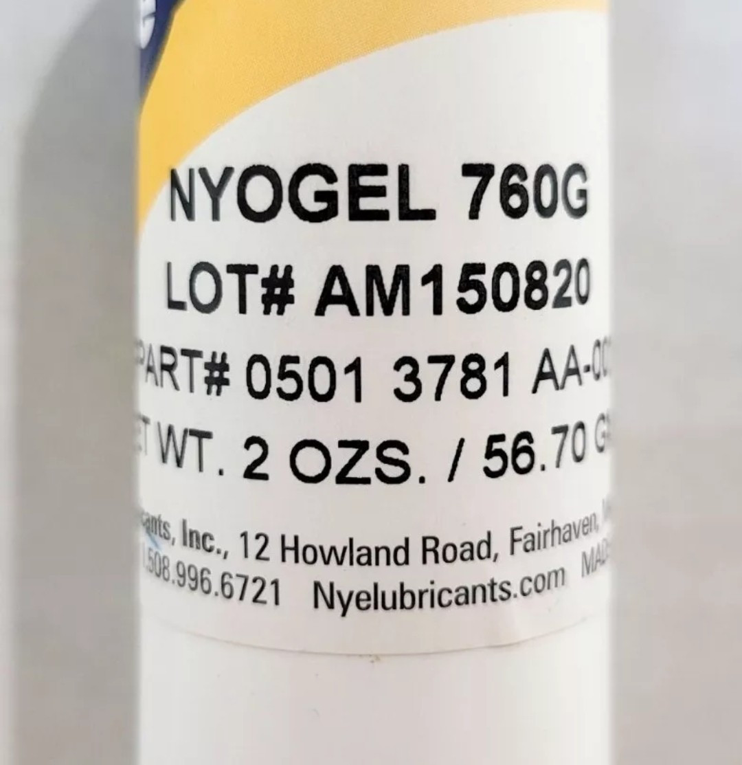 Nye NyoGel 760G Dielectric Connector Grease 56.70 Gram Tube 2 Oz USA Made