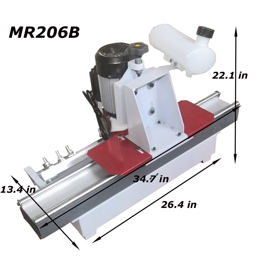 110V 23.6 inch Woodworking Straight Knife Sharpener Grinding Machine 750W