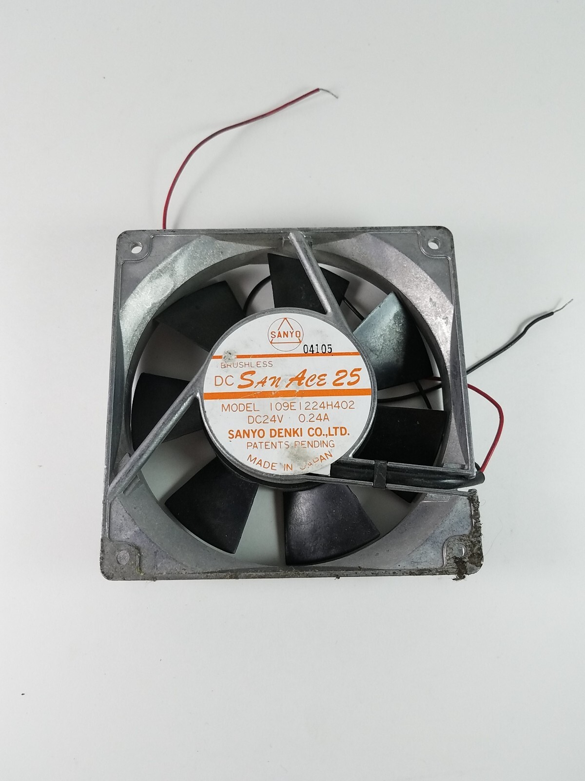 Sanyo Denki I09EI224H402 Brushless Sun Ace 25 Fan