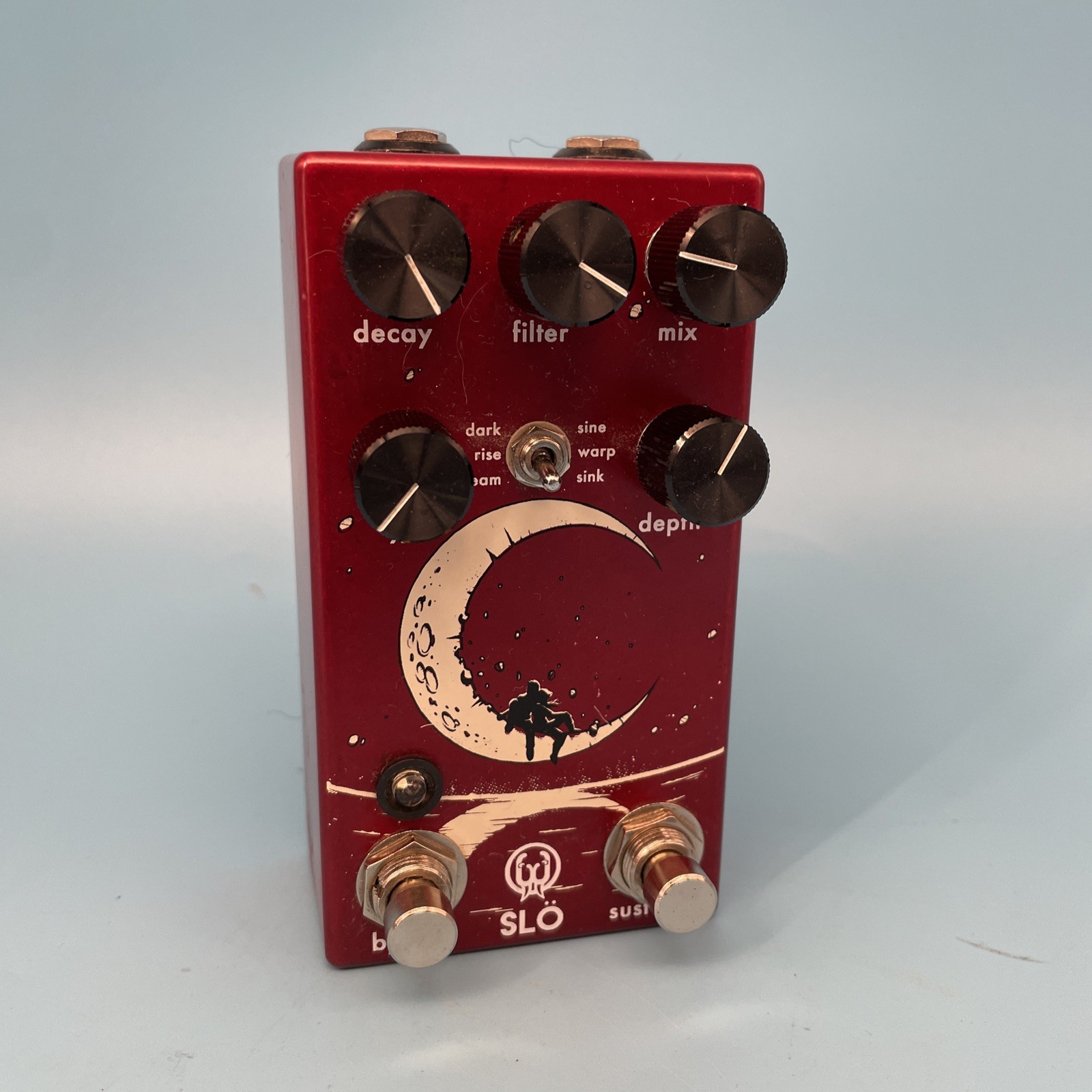 Slö Multi Texture Reverb Effects Pedal Sustain Ambient Guitar Synth Limited Red