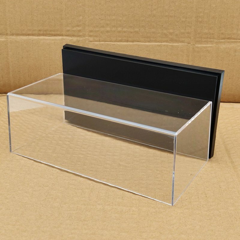 Motorcycle Model Acrylic Case Car Display Gift Boxes Transparent Dustproof 20cm