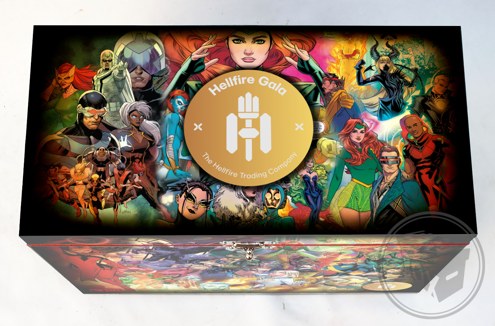 X-Men Hellfire Gala - Large Comic Book Hard Storage Box Chest MDF
