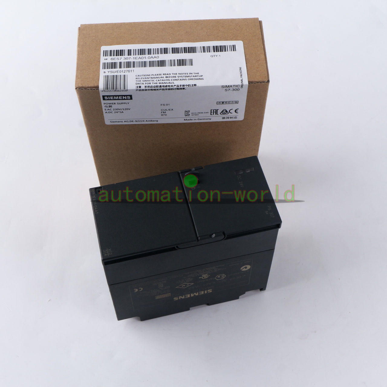1PCS 6ES7 307-1EA01-0AA0 6ES7307-1EA01-0AA0 New Siemens Power Supply