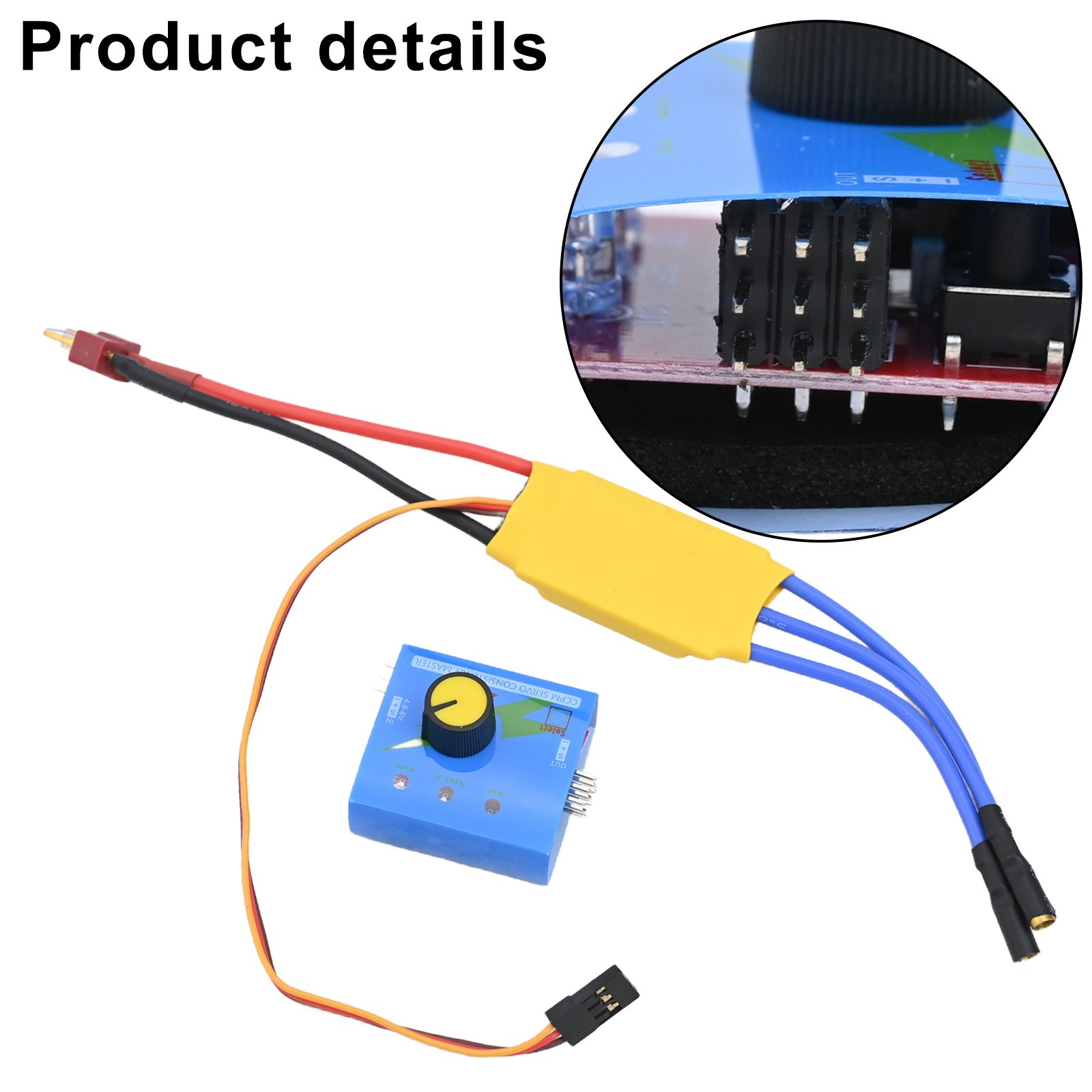 Brand New Controller High-Power Brushless Motor Governor Replacement 4V-16V