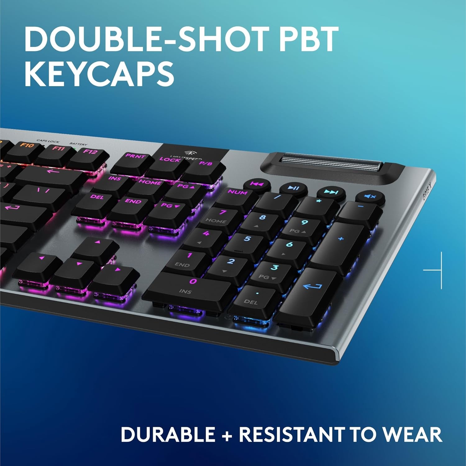 Logitech G915 X LIGHTSPEED Wireless Mechanical GL Clicky Gaming Keyboard