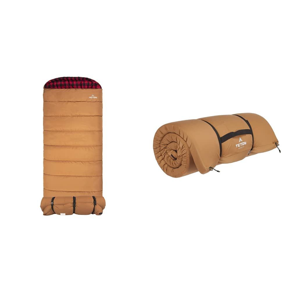 TETON Sports Outfitter XXL Camp Pad; Sleeping Pad for Car Camping, Brown & Deer