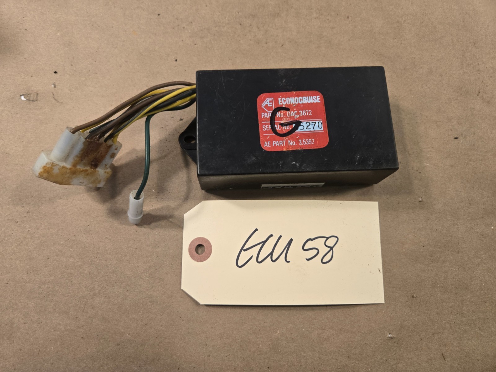Jaguar XJ6 S3 Cruise Control Module DAC3672