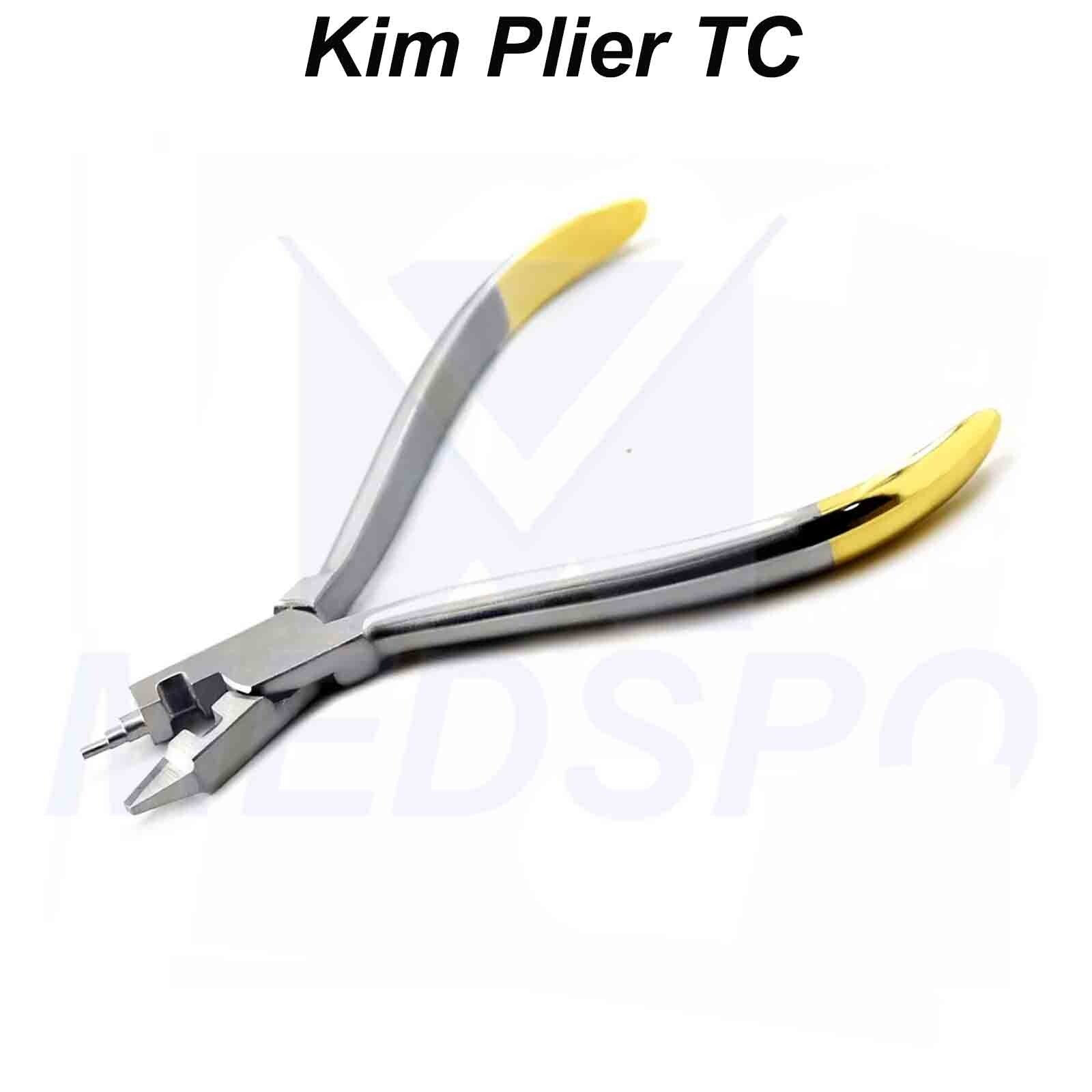 Orthodontic Kim Plier TC Dental Archwire Bending Loop forming Dentist Instrument