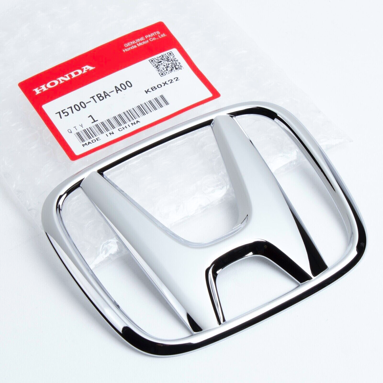2016 - 2021 Honda Civic Front Grille Emblem 4DR 2DR H Logo Badge Chrome Grill Si