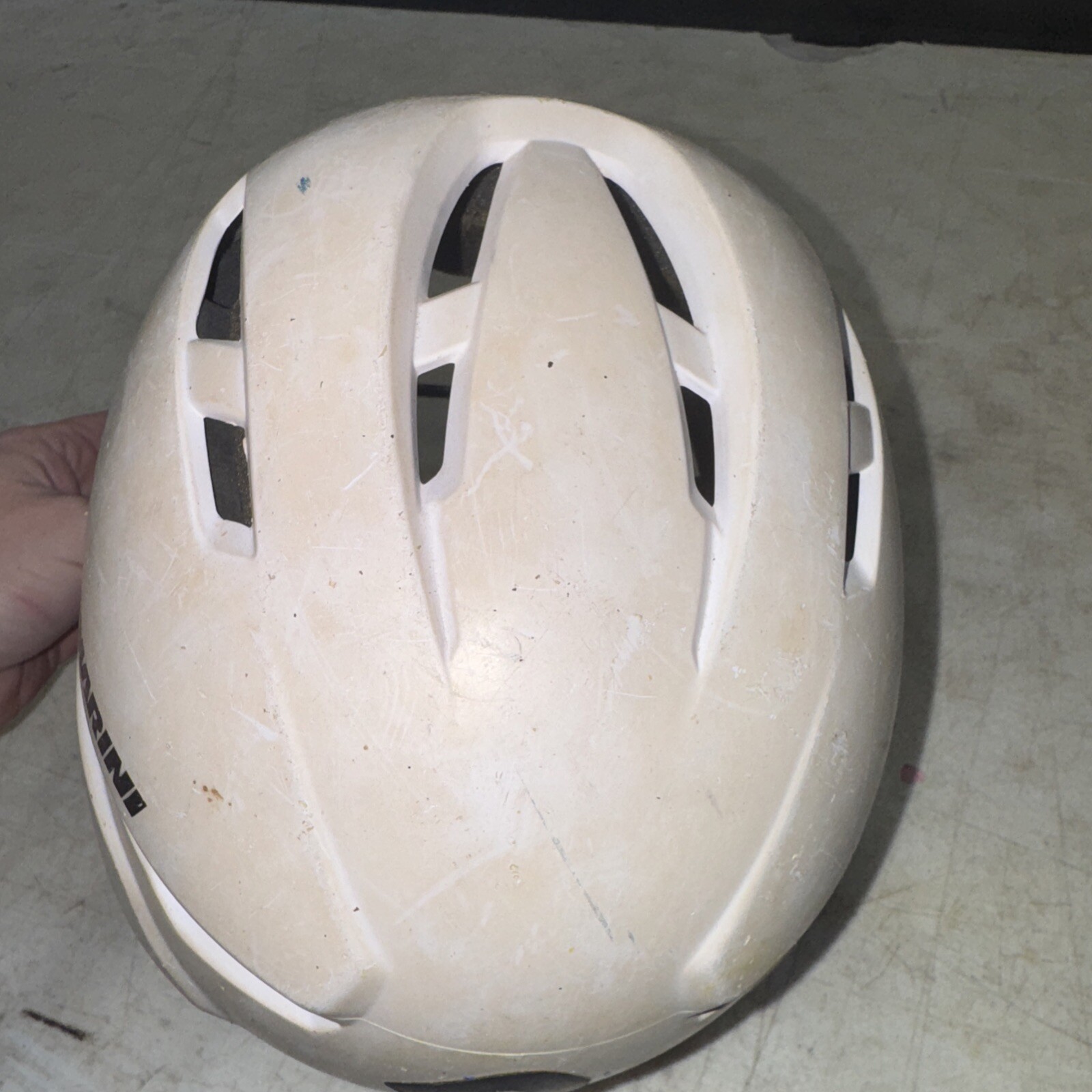 Demarini White Helmet With Facemask