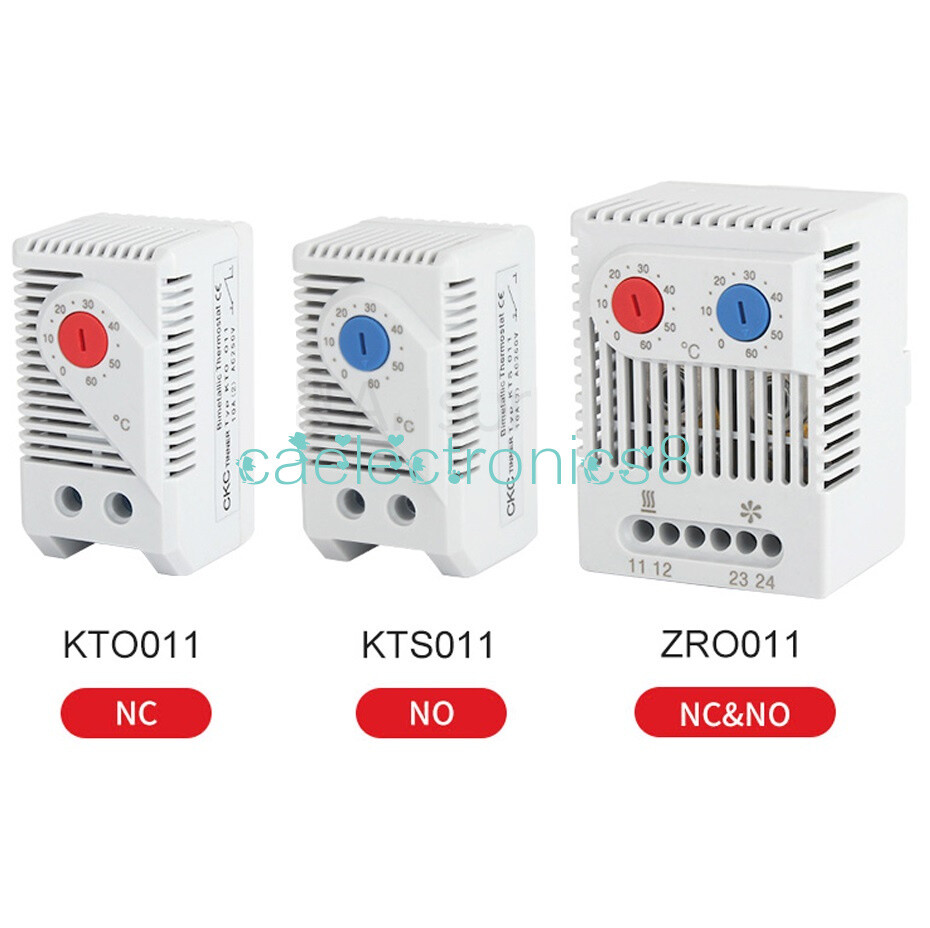 KTO011 KTS011 Normal Open Closed Temperature Controller Industrial Thermostat