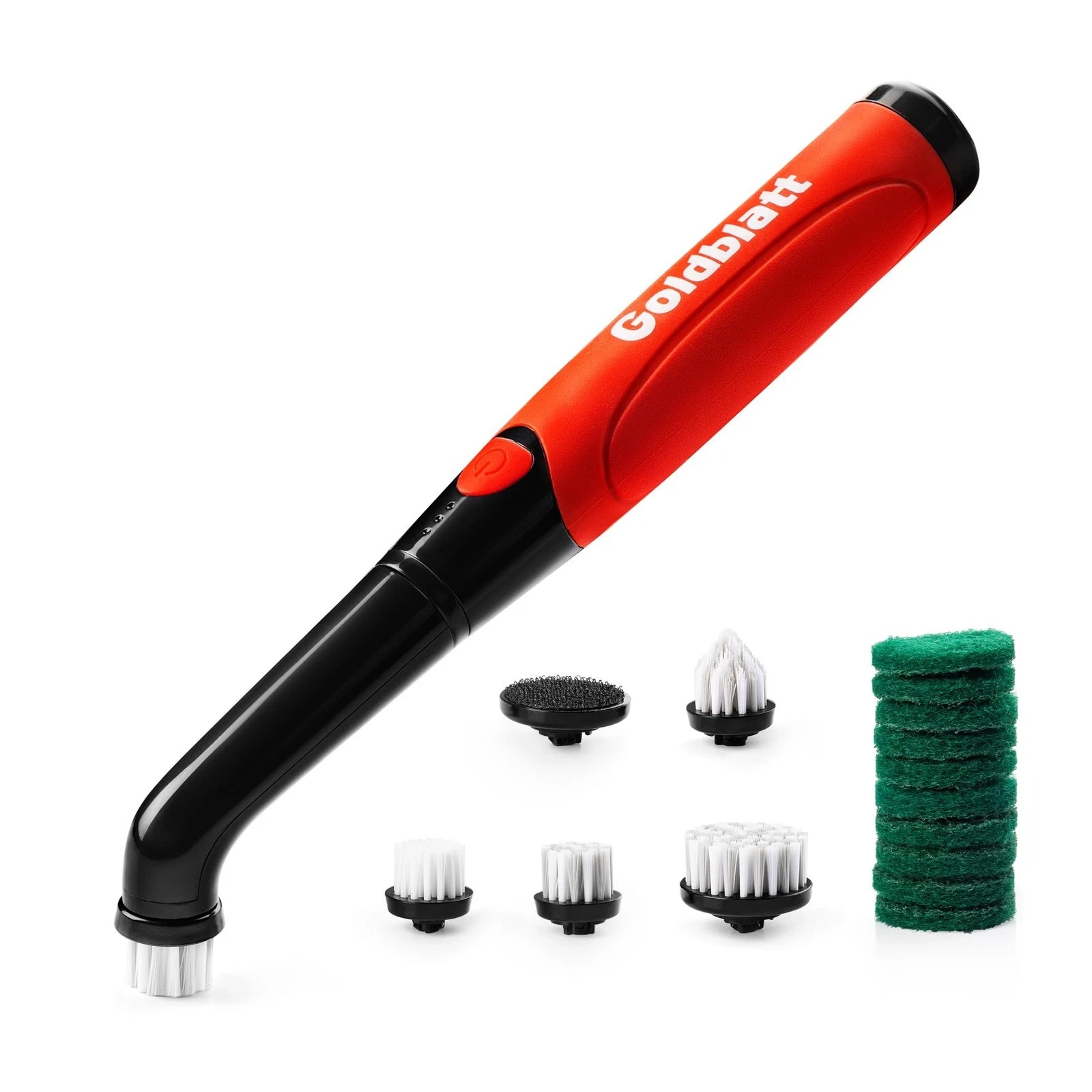 Goldblatt Cordless Electric Spin Scrubber 18-Piece Kit, Power Kit NOB