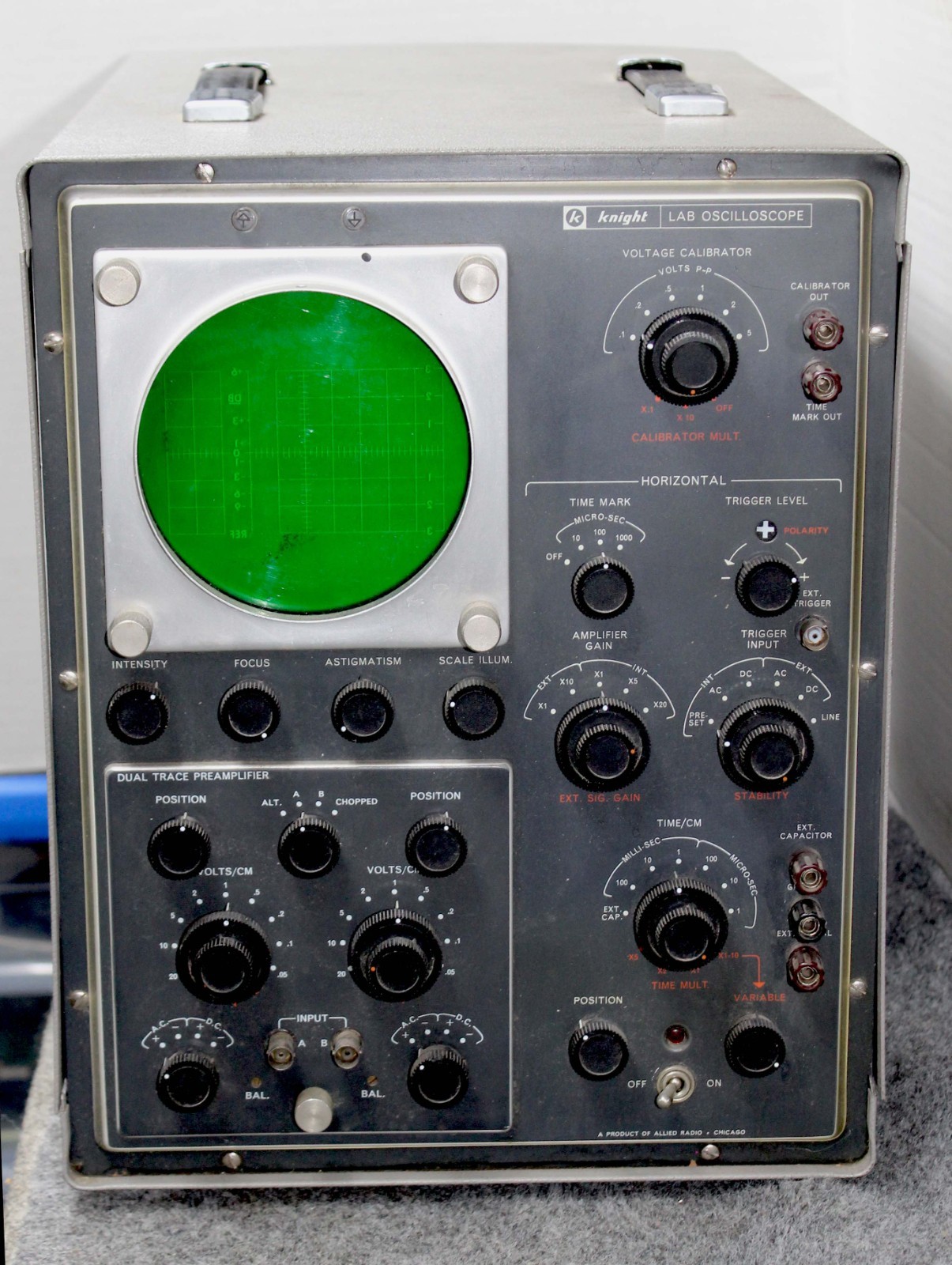 KNIGHT KIT LAB OSCILLOSCOPE 83YZ945 VERY RARE!