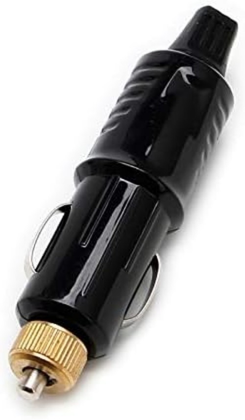 2 Pack Cigarette Lighter Male Plug Replacement Solder Type Heavy Duty 15A 12V...