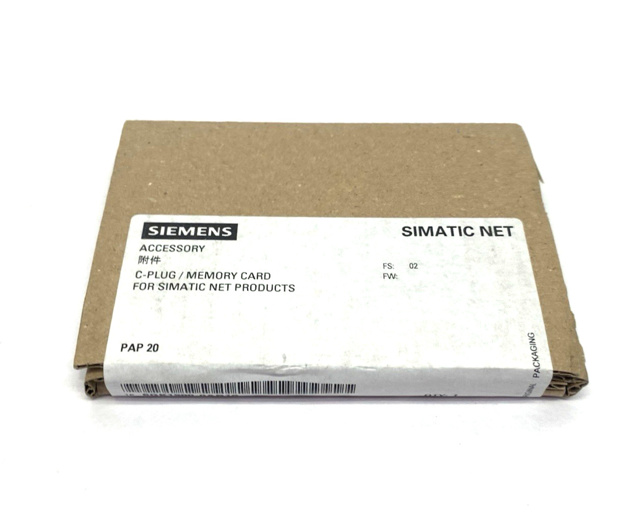 Siemens 6GK1900-0AB10 SIMATIC NET C-Plug Removable Data Memory Card