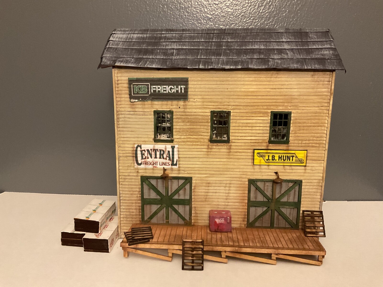S Scale KB Freight Structure Kit Laser Cut