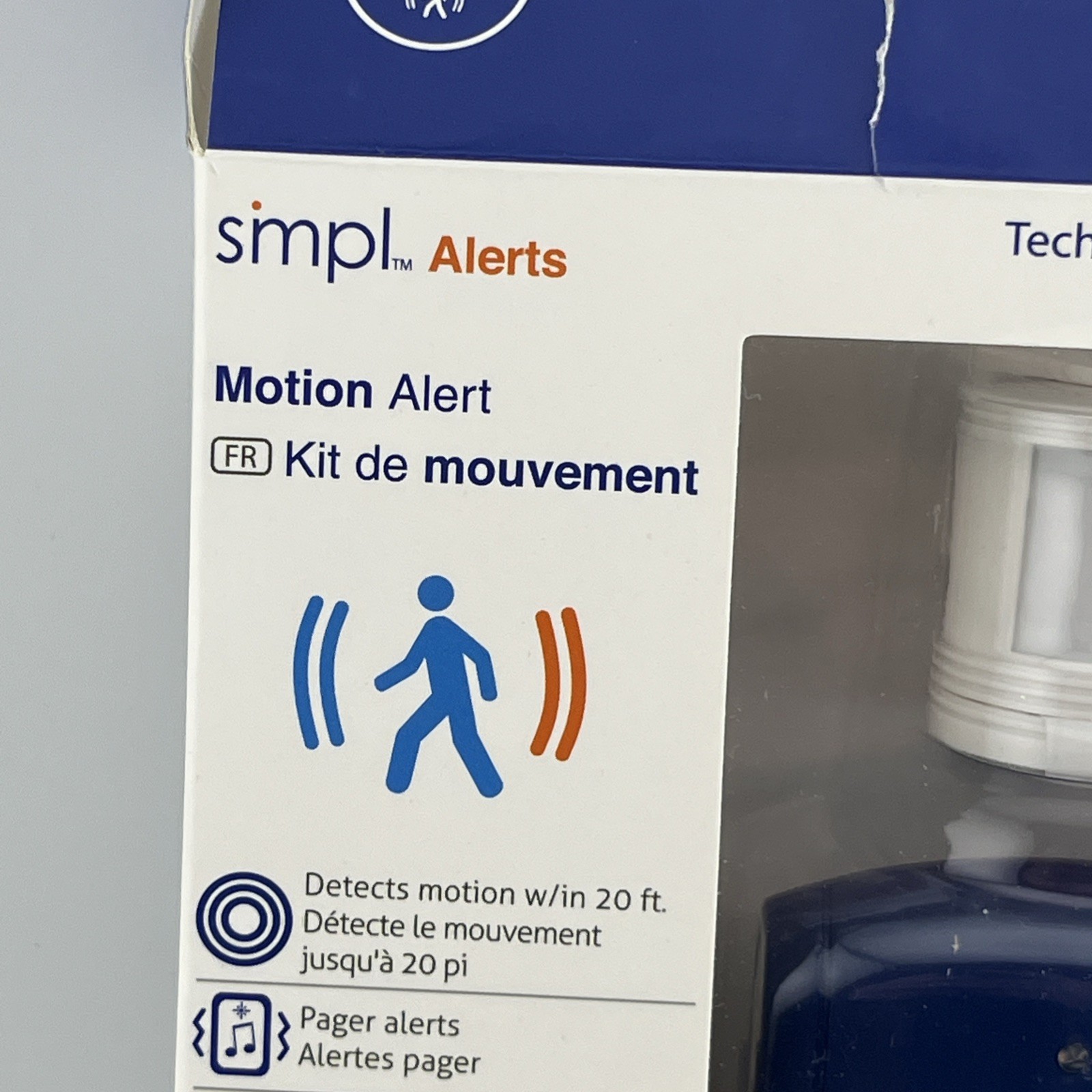Smpl Wander Alert Motion Sensor And Alarm Technology Made Simple New Open Box