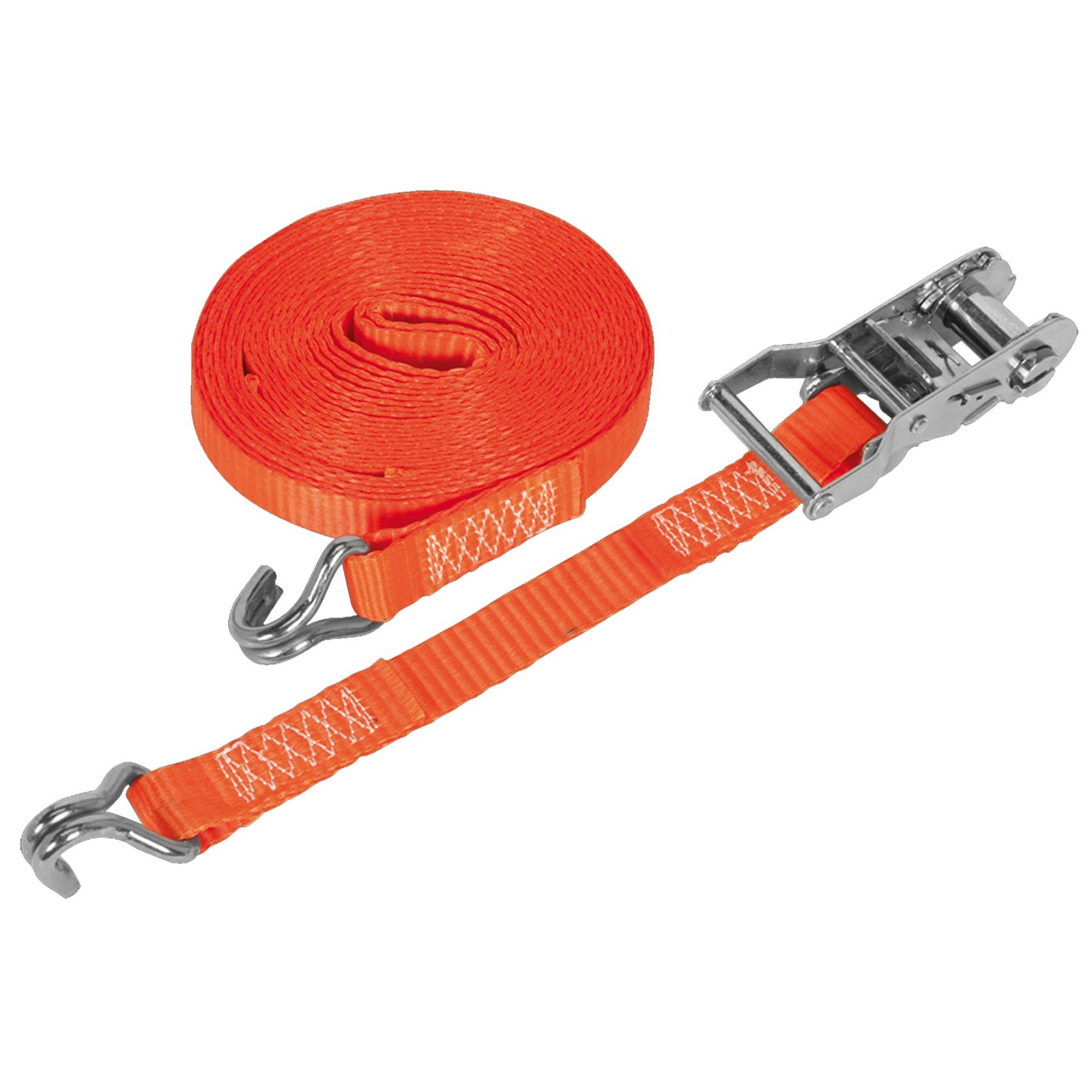 Sealey Ratchet Tie Down 25mm x 6m Poly Web 1500kg Load Test