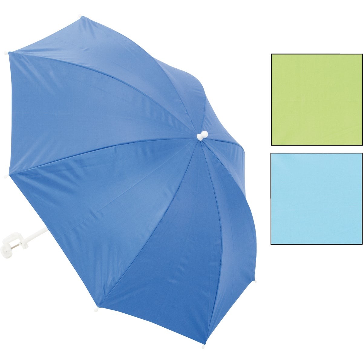 Rio Brands 4 Ft. Clamp-On Beach Umbrella UB44-467275PK12 Rio Brands Beach