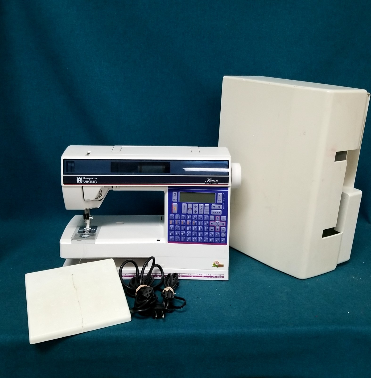 Husqvarna Viking Rose Sewing & Embroidery Machine Tested to Turn On