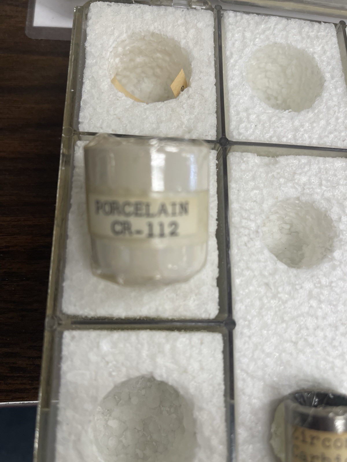 Cerac Crucible Kit Used 6 Pieces Left Good Condition