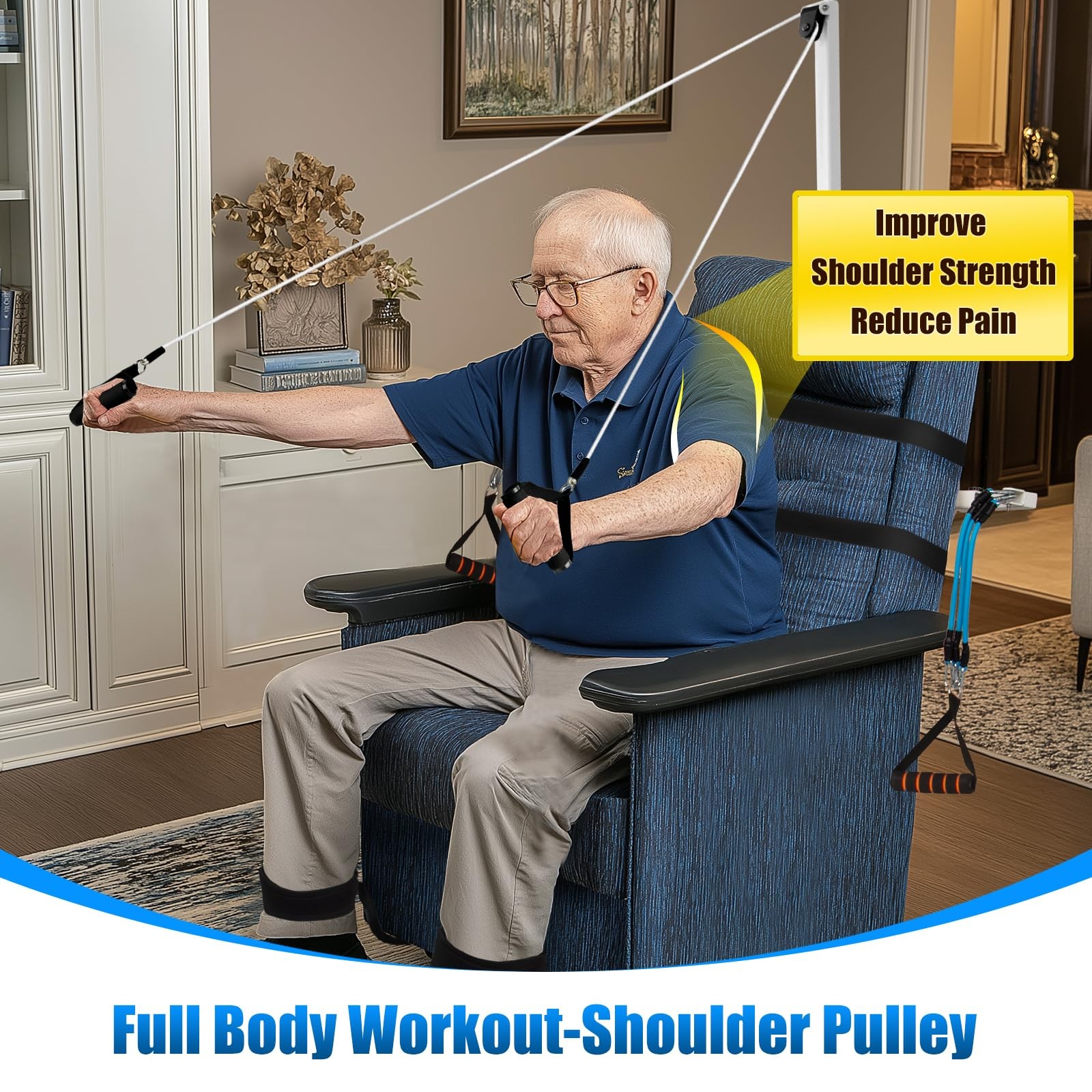FSA or HSA Eligible, Arm and Leg Exerciser for Seniors, Shoulder Exercise Equ...