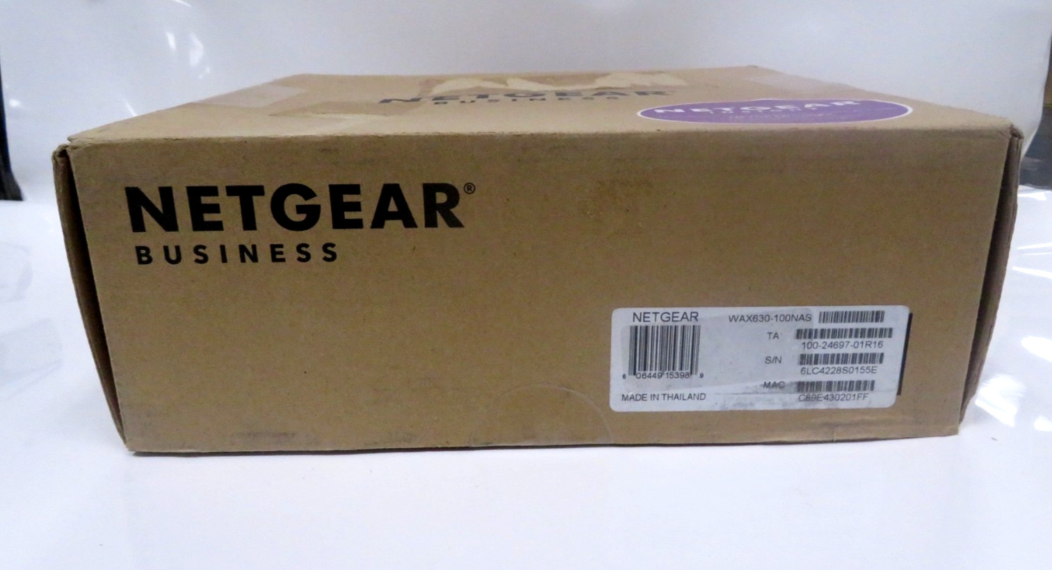 WAX630-100NAS Insight Managed WIFI 6 AX6000 Access Point