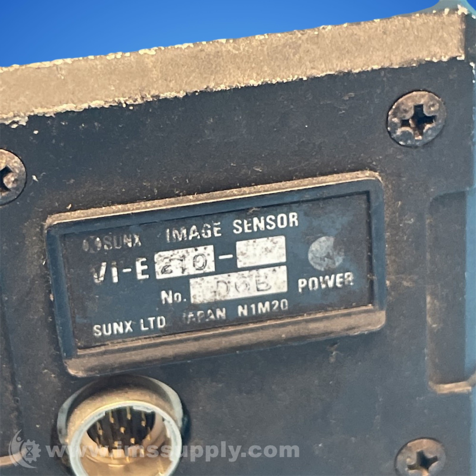 SUNX VI-E210 Camera Scanline 0552
