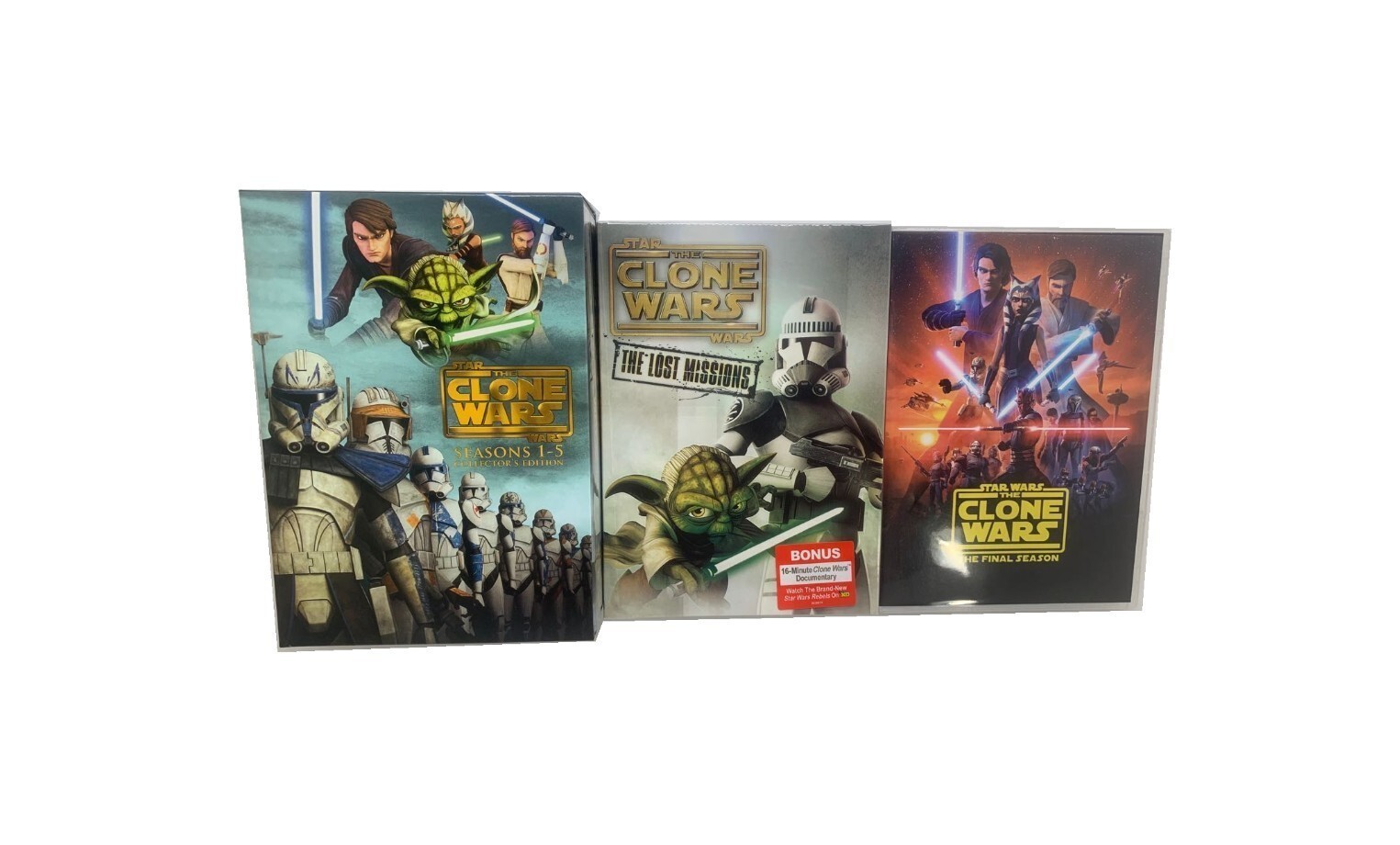 STAR WARS THE CLONE WARS COMPLETE SERIES 1-7( 25-Disc BOX SET)