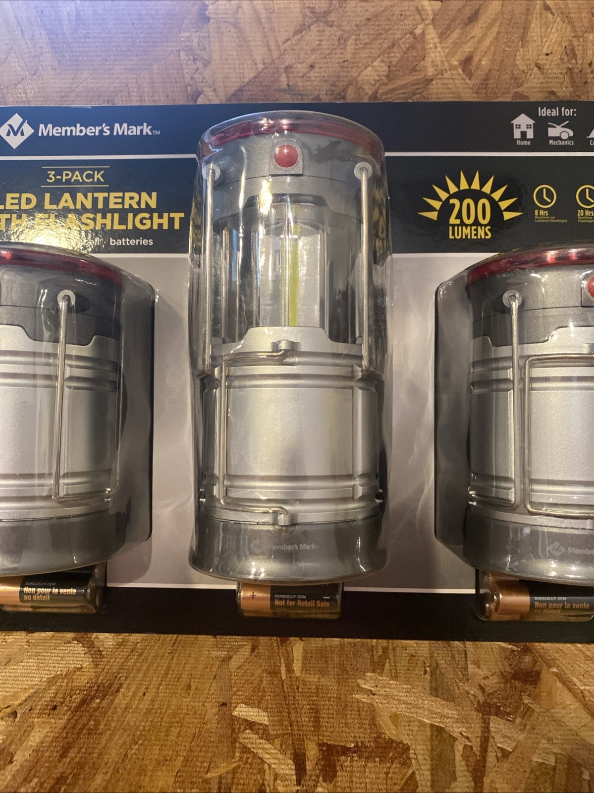 EP 360 Magnetic LED Lantern, Flashlight & Emergency Light Batteries Included-NEW