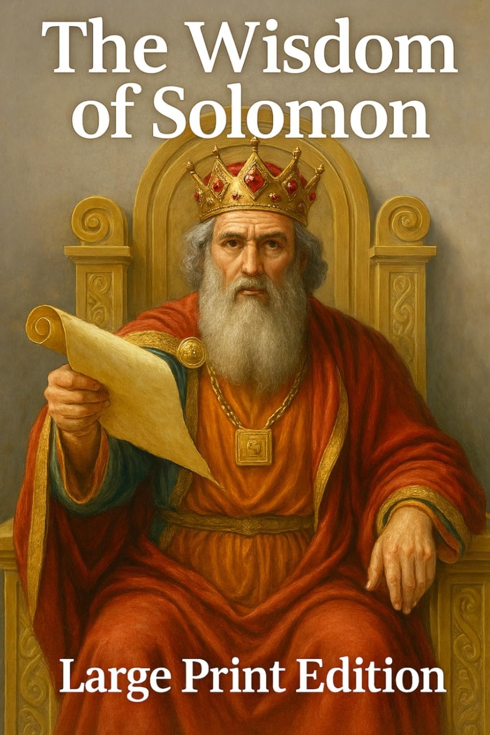 The Wisdom of Solomon: LARGE PRINT EDITION: Also known as The Book of Wisdom