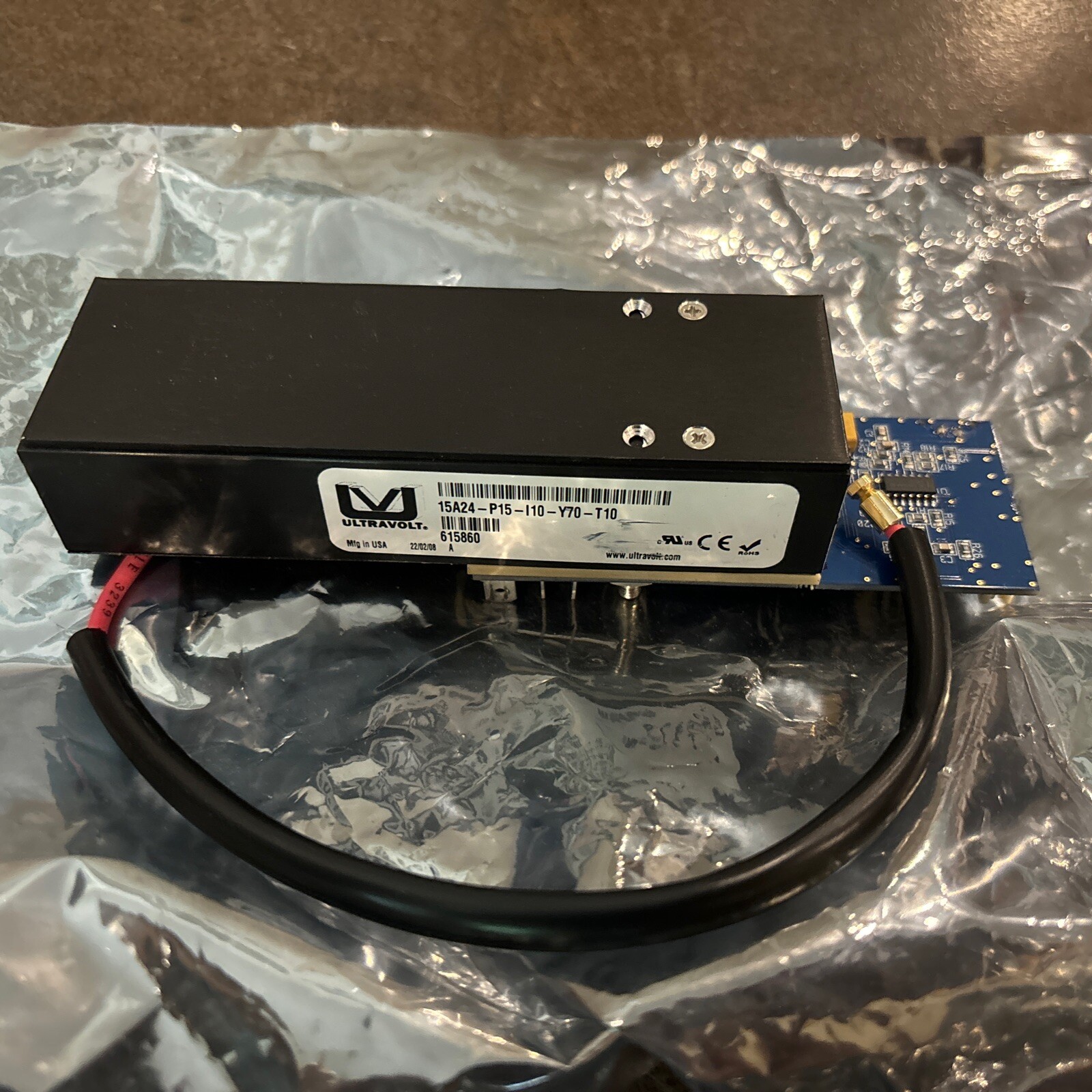 UltraVolt 15A24-P15-I10-Y70-T10 DC Converter
