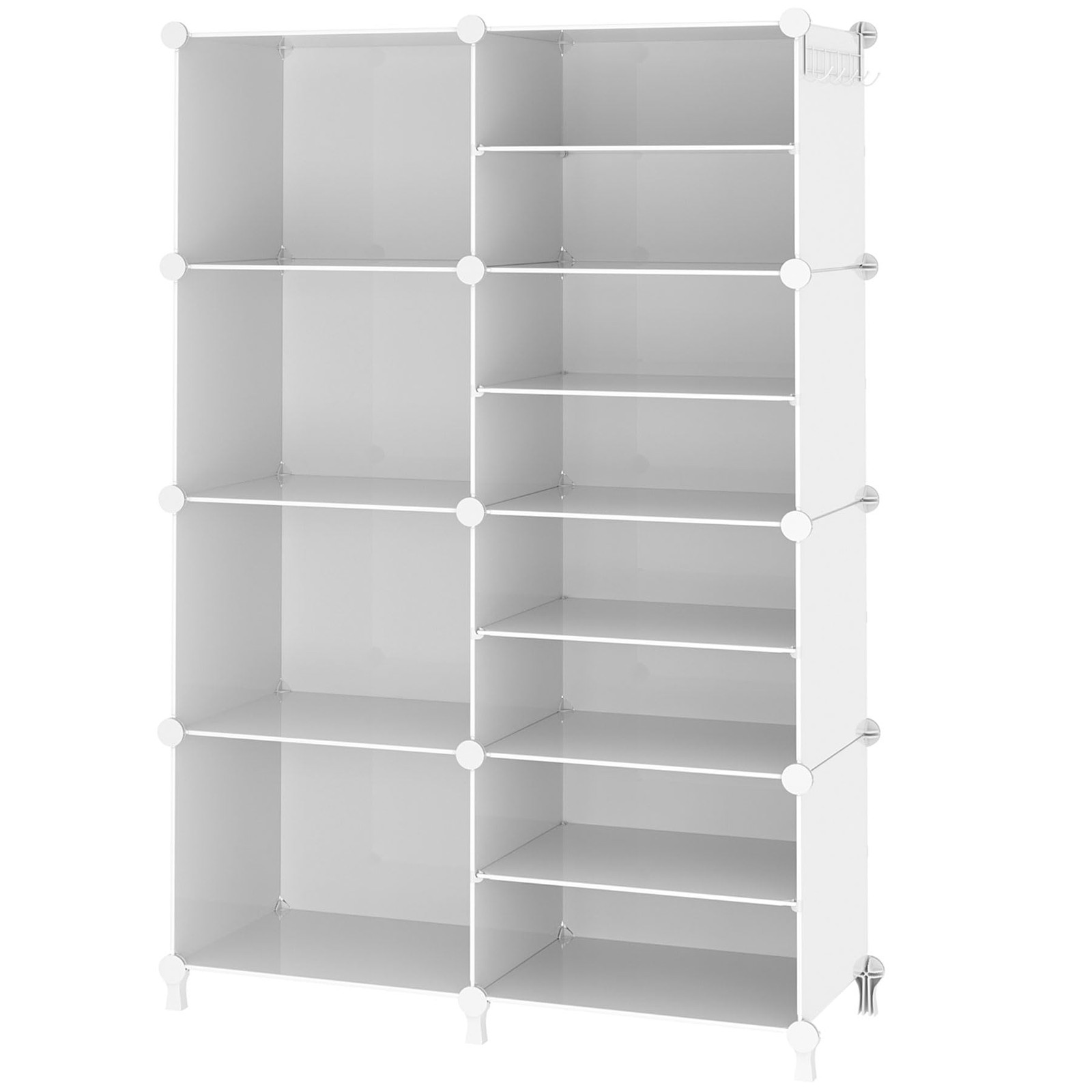AWTATOS 8-Cube Closet Organizer Storage Shelves Clothes Toys Books