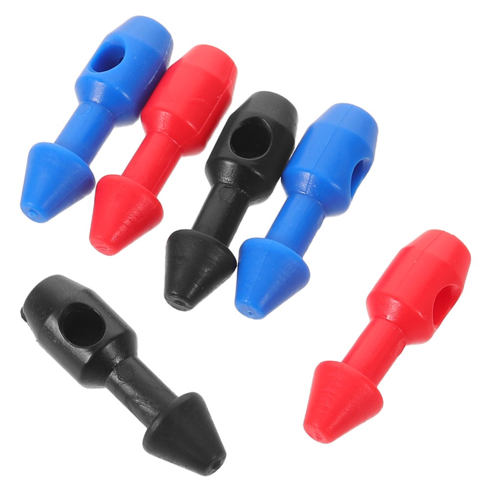 6Pcs Durable Plastic Spearfishing Band Inserts for Dive Gear Assorted Colors