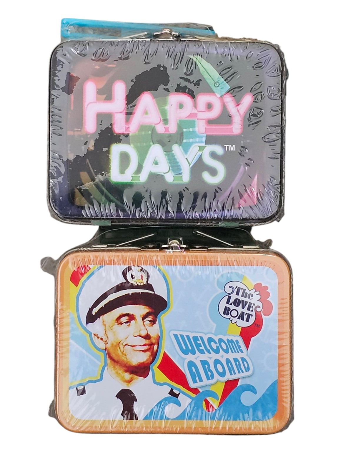 The Coop Happy Days The Love Boat Teeny Tins Lunchbox NIP