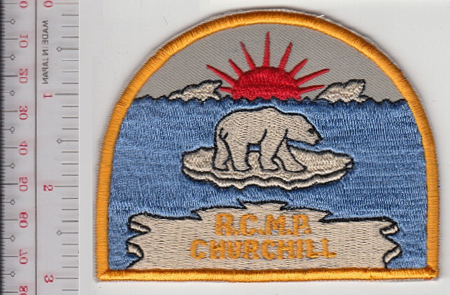 Canada Federal Police Churchill Detachment Manitoba Gendarmerie du NO TARIFF