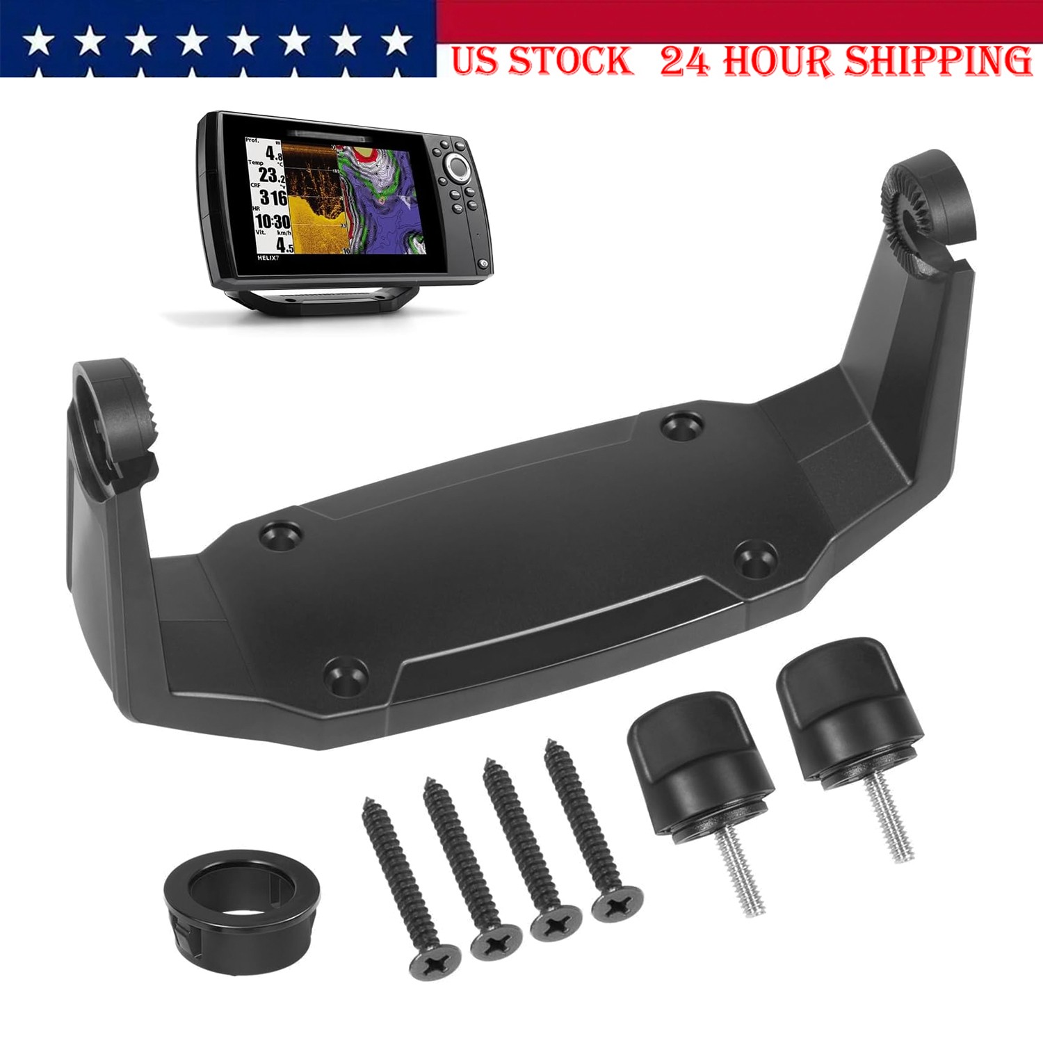 Gimbal Mount Kit For Humminbird Helix-7 Fish Finder Fishfinder Mounting Bracket