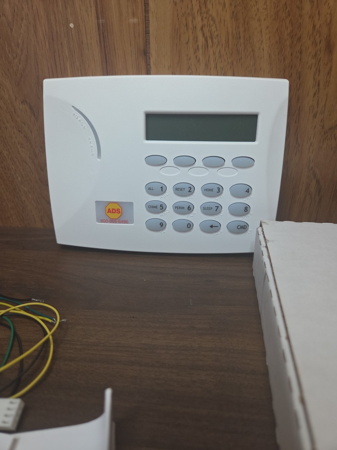 ADS 7060-WADS Thin LCD Keypad White SC Keys New Open Box
