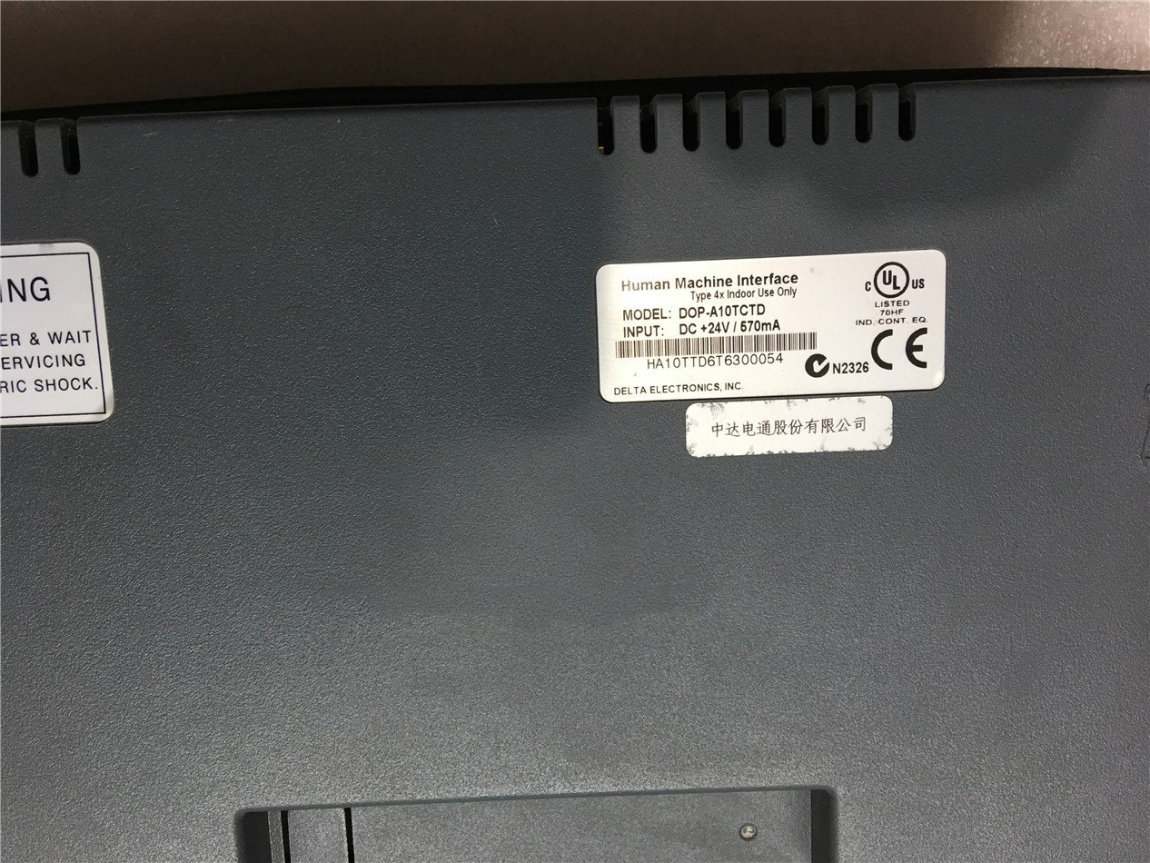 1 PCS used Delta DOP-A10TCTD touch screen in good condition