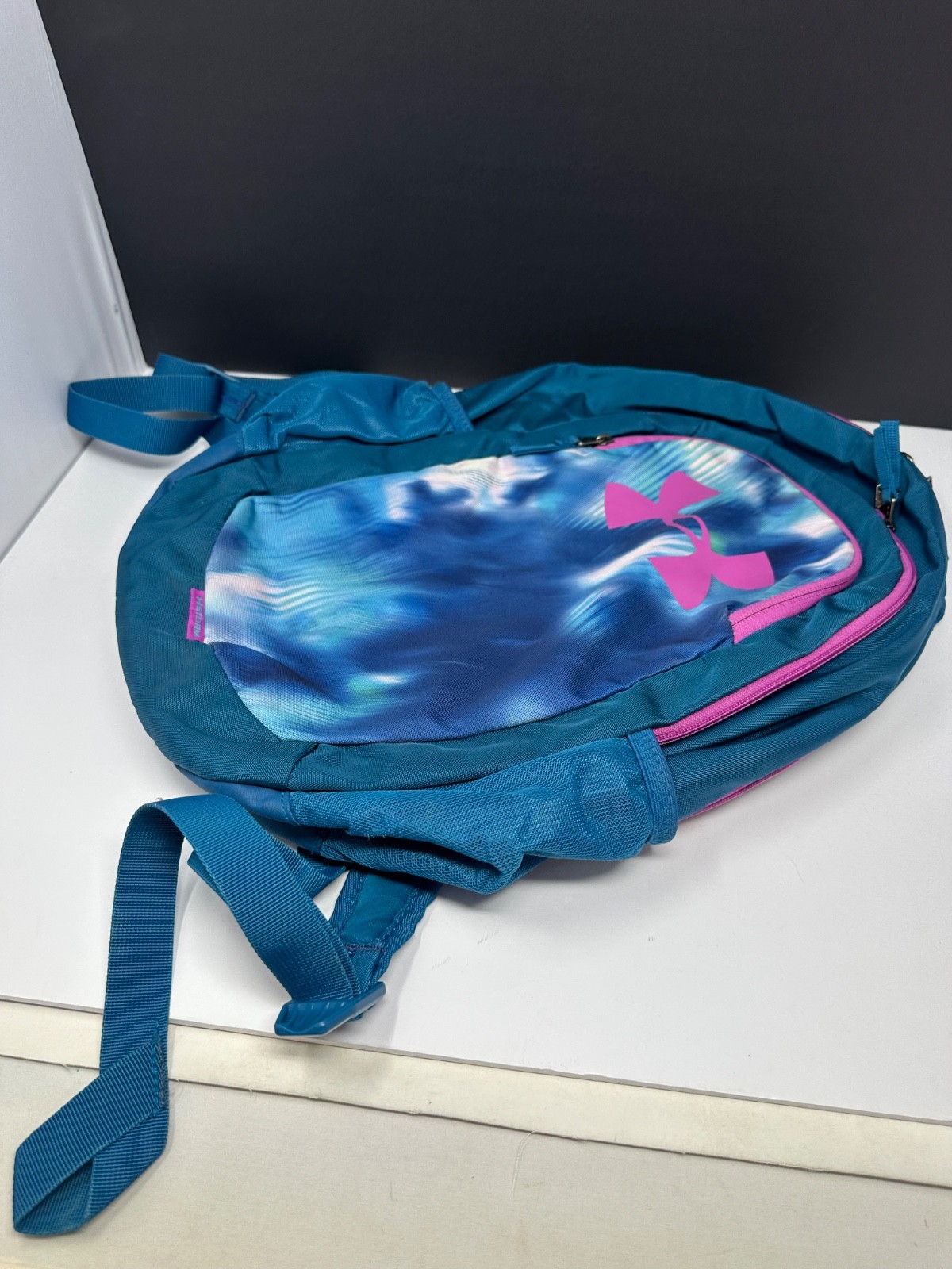 Under Armour Storm Backpack Blue Pink K0