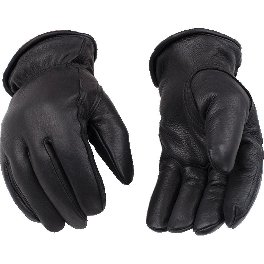 Kinco Mens Driver Gloves Black Large