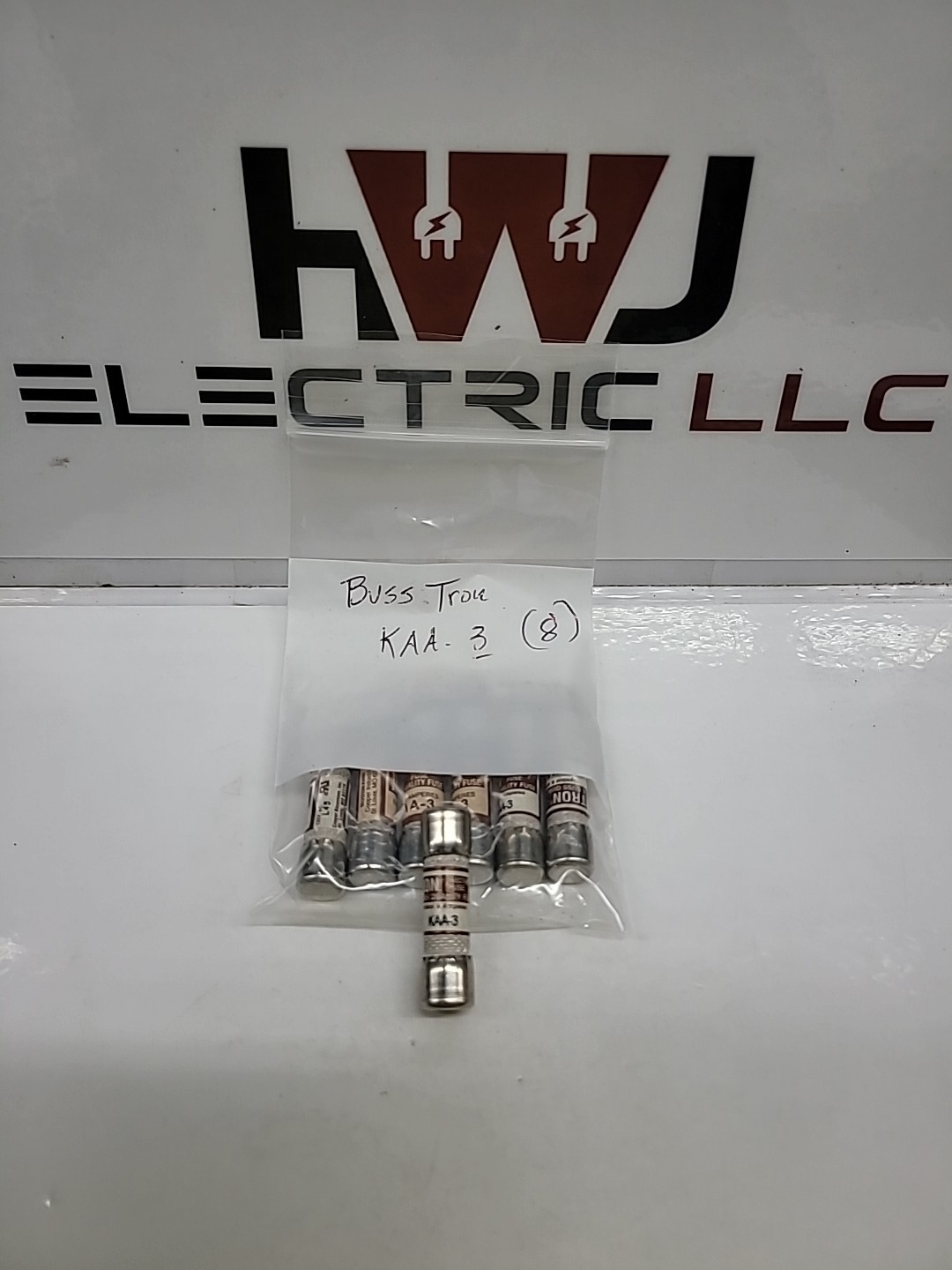 (Lot Of 8) KAA-3  3A 120VAC Rectifier Cartridge Fuses