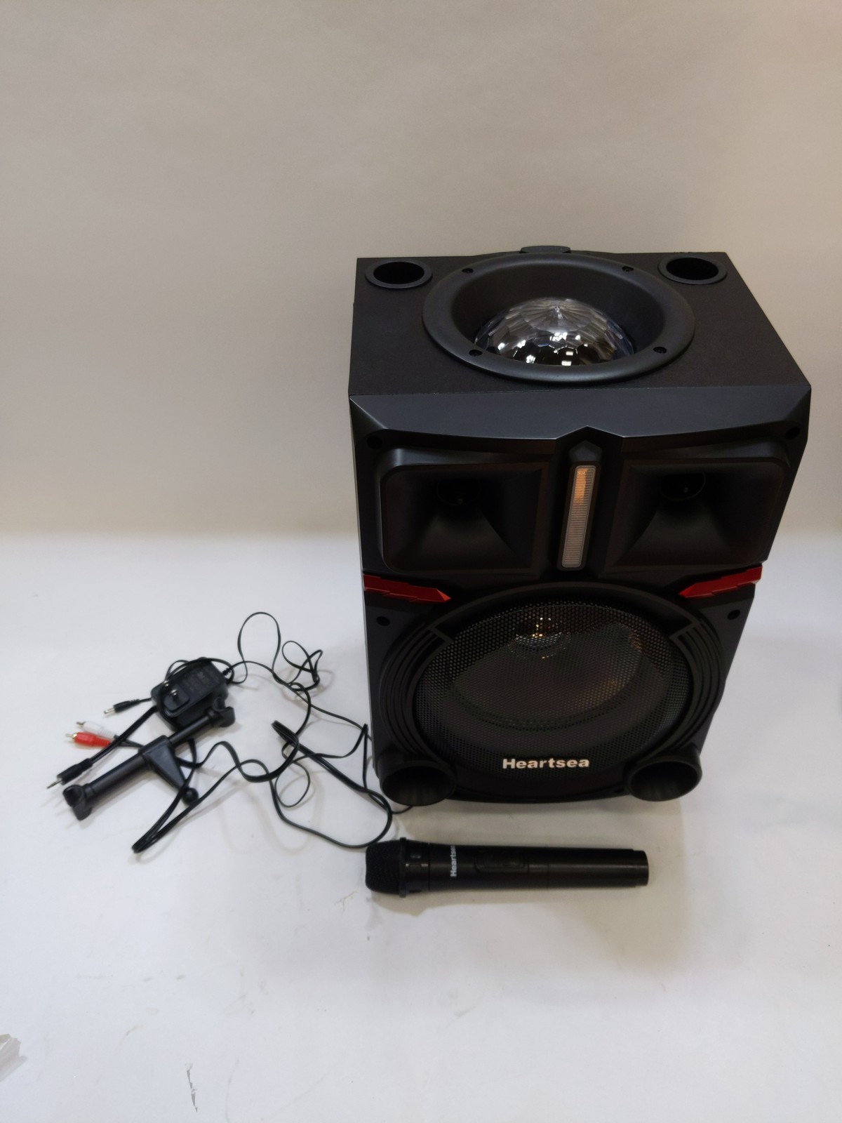 *MISSING ACC*  HEARTSEA Karaoke Machine with a Wireless Microphone