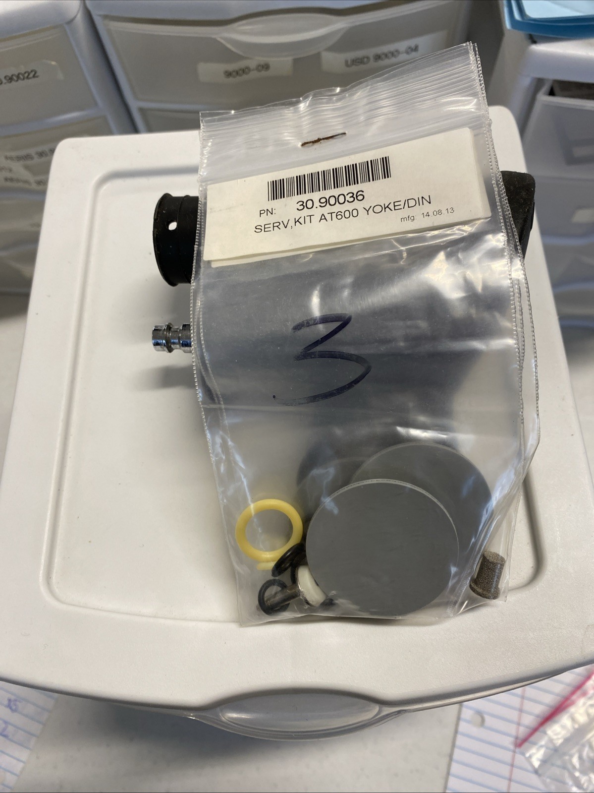 Aeris At600 Service Kit Yoke/din Service Kit