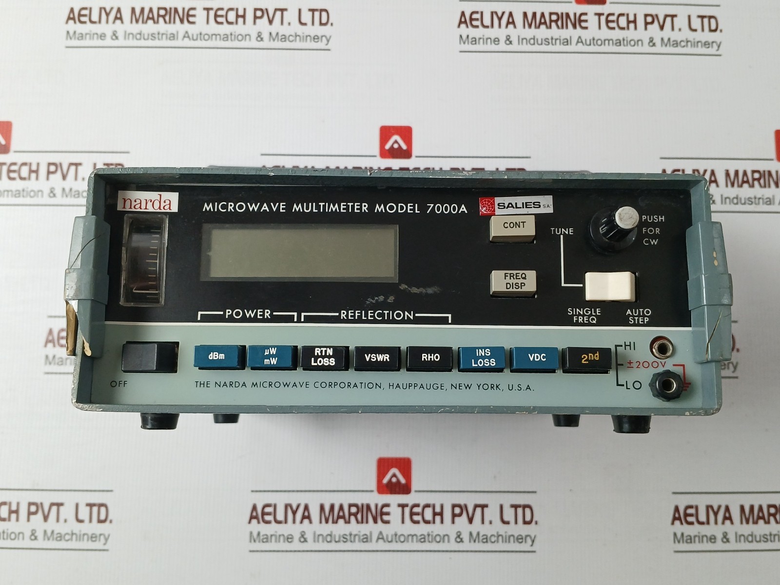 NARDA 7000A-01 Microwave Multimeter REV (H) 200V