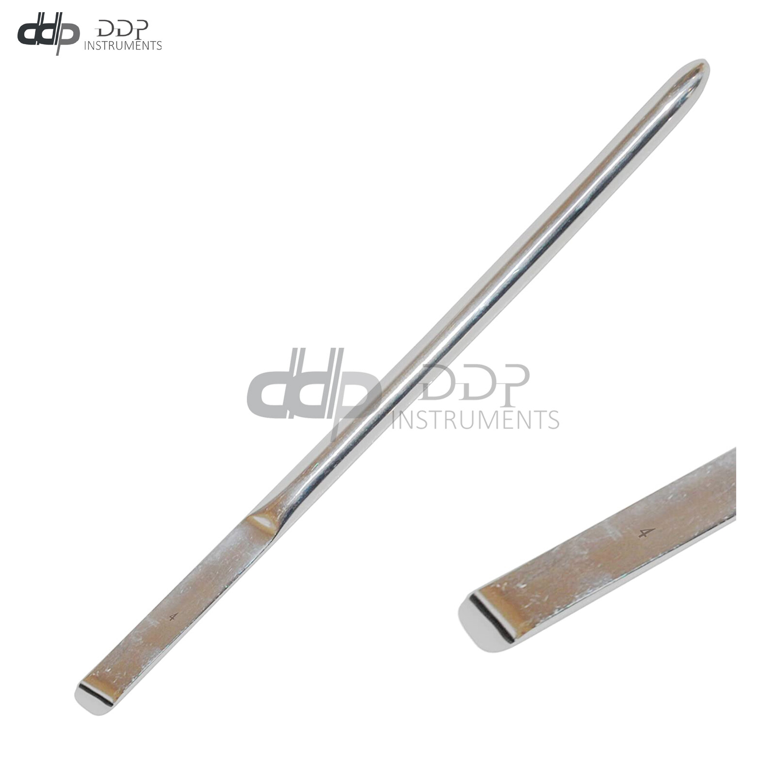 Hegar Uterine Dilators Single Ended 4 mm Surgical Gynecology Instruments