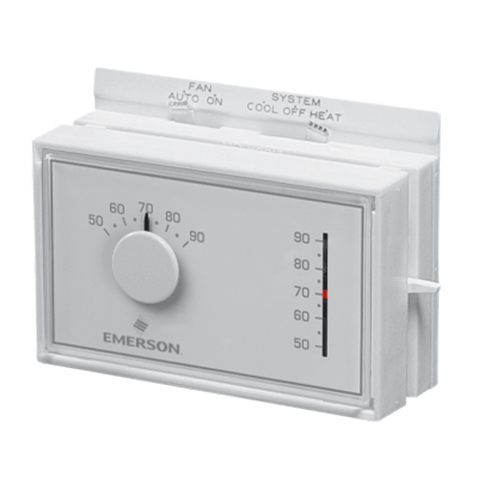 White Rodgers 1F56N 444 Mercury Free Mechanical Thermostat HVAC Control