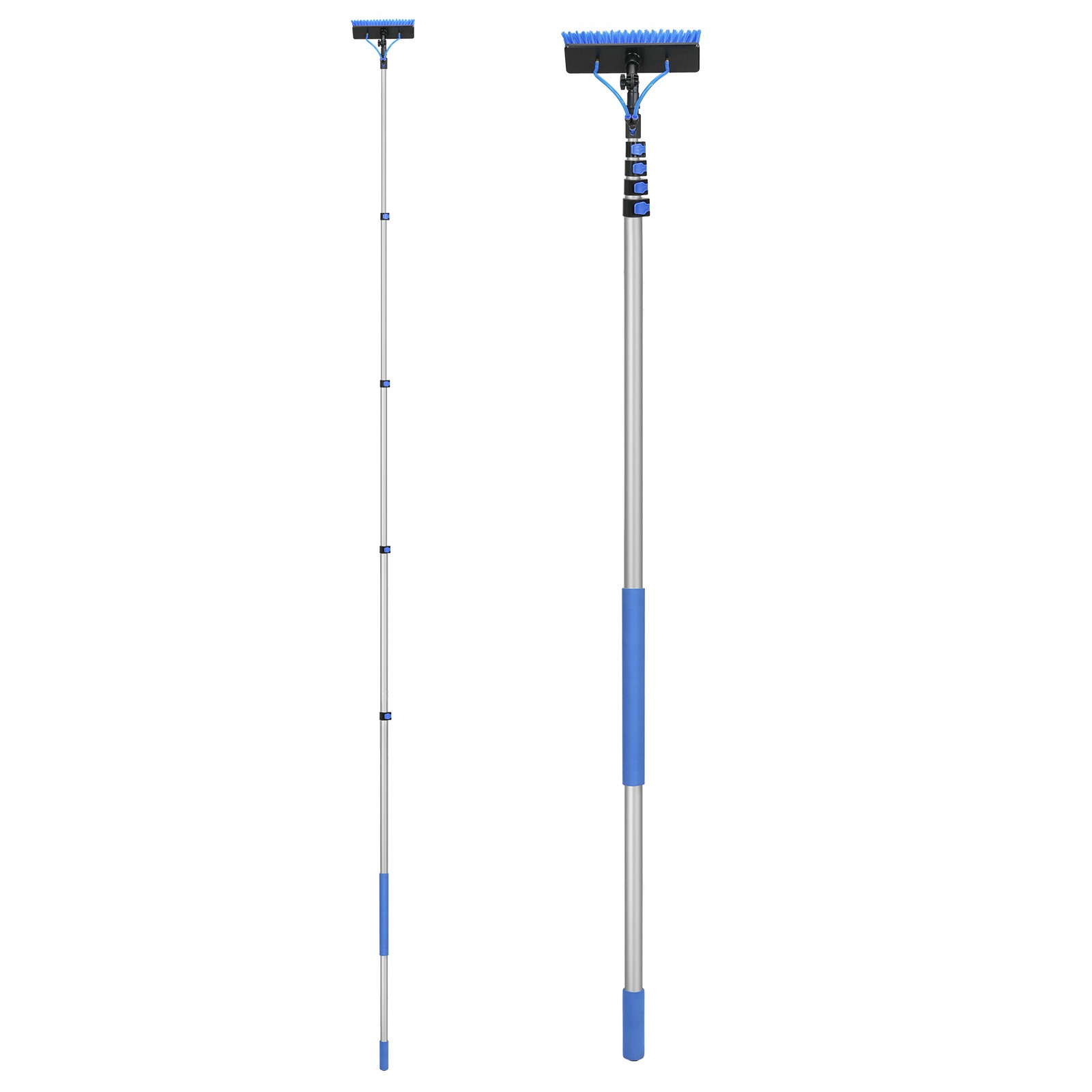 Water Fed Pole Kit, 30FT Solar Panel Cleaning Pole with Extendable Handle