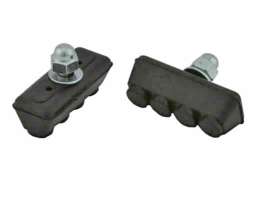 bike 4 Point Brake Shoes Black. for bicycle brake part, bike brake shoe