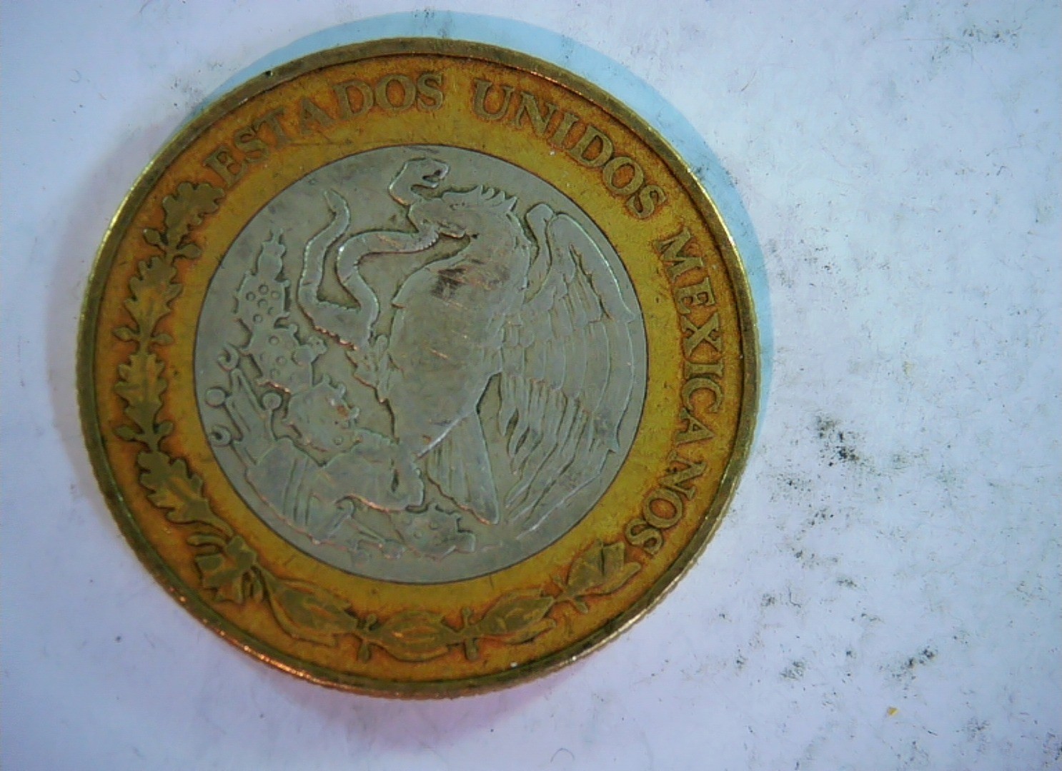 Mexico 1998 10 Pesos Mexico 10 Pesos (Aztec Sun Stone / Eagle and Snake) Coin